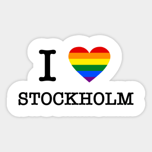 I PRIDE STOCKHOLM Sticker